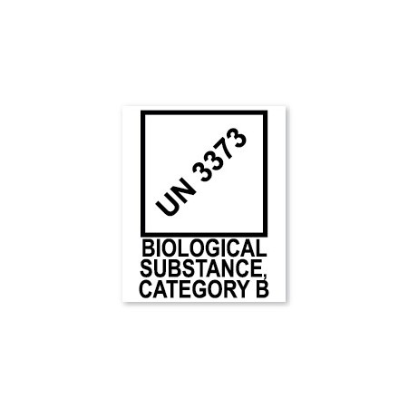 UN 3373 - BIOLOGICAL SUBSTANCE CATEGORY B