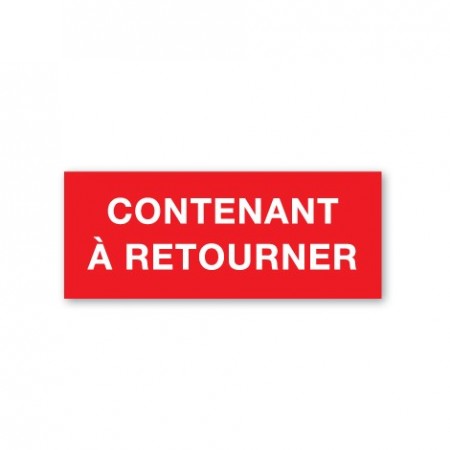 CONTAINER TO RETURN