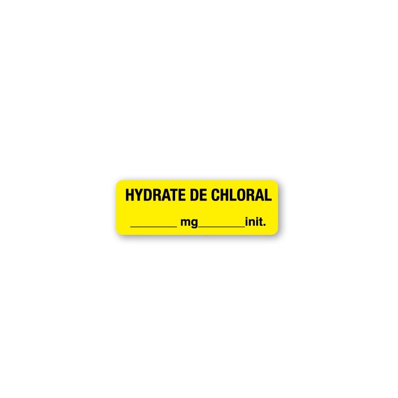 HYDRATE DE CHLORAL