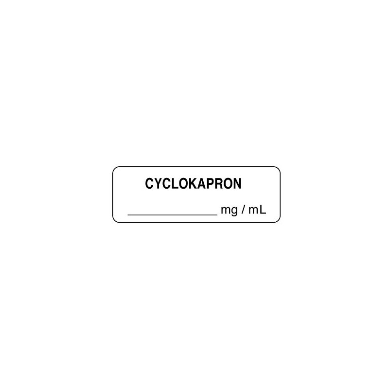 CYCLOKAPRON ___ mg/ml