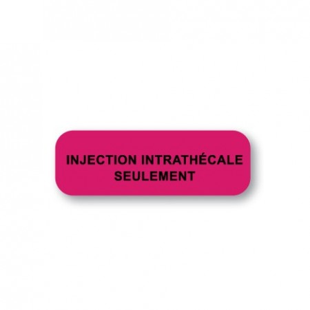 INTRATHECAL INJECTION ONLY